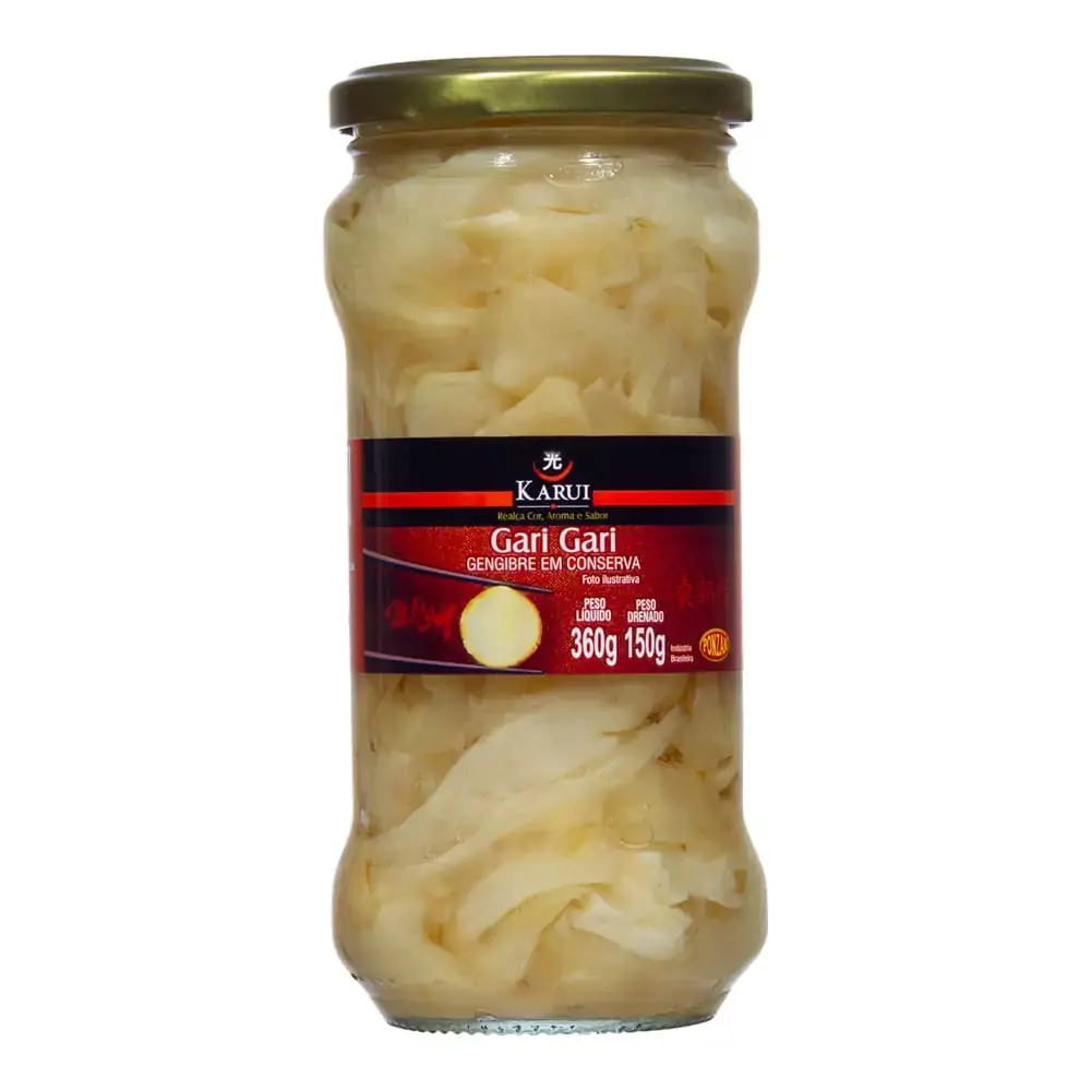 Gengibre Em Conservas 150gr