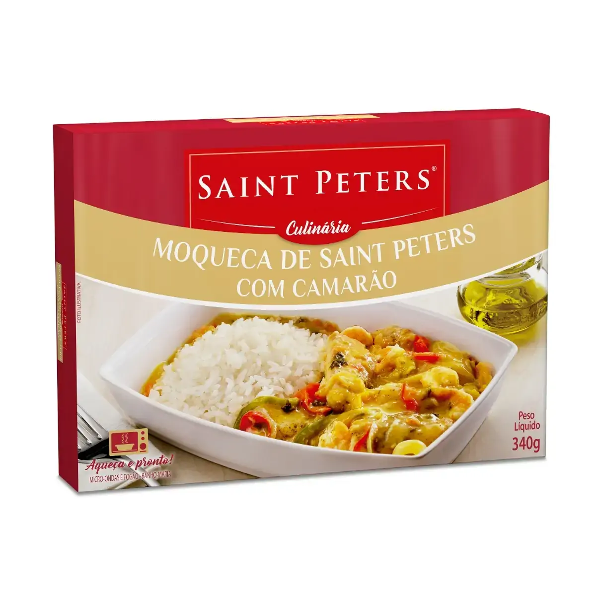 Moqueca Saint Peter C Camarao Cong 340g