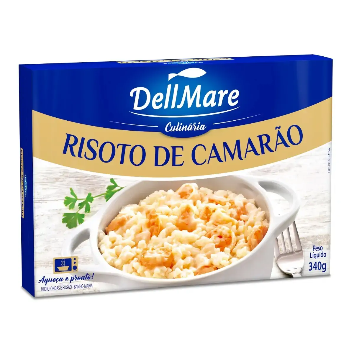 Risoto Dellmare Camarao 340 G