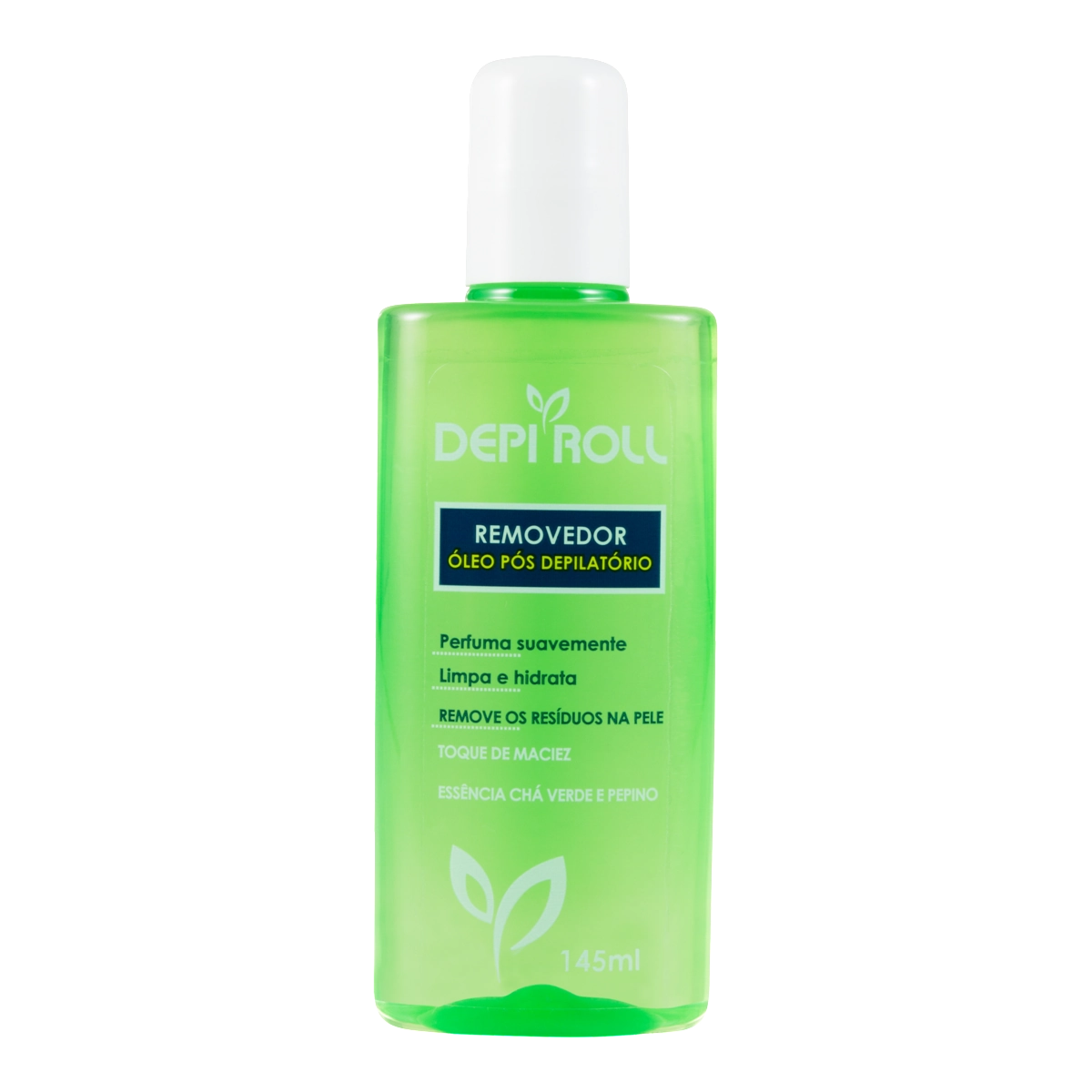 Removedor óleo Pós Depilatório Essência Chá Verde E Pepino Depi Roll 145ml