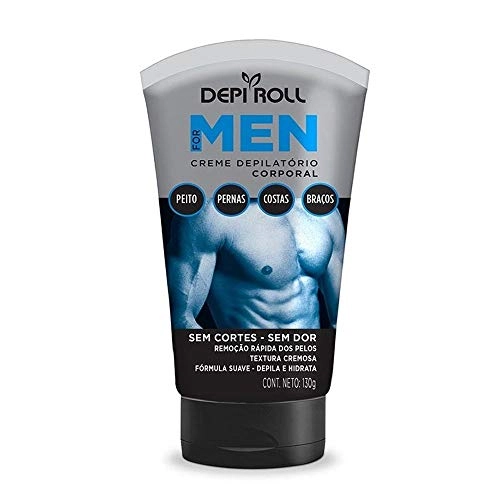 Creme Depilatório Corporal DepiRoll For Men 130g