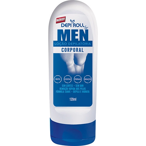 Locao Depilatoria For Men Depi Roll