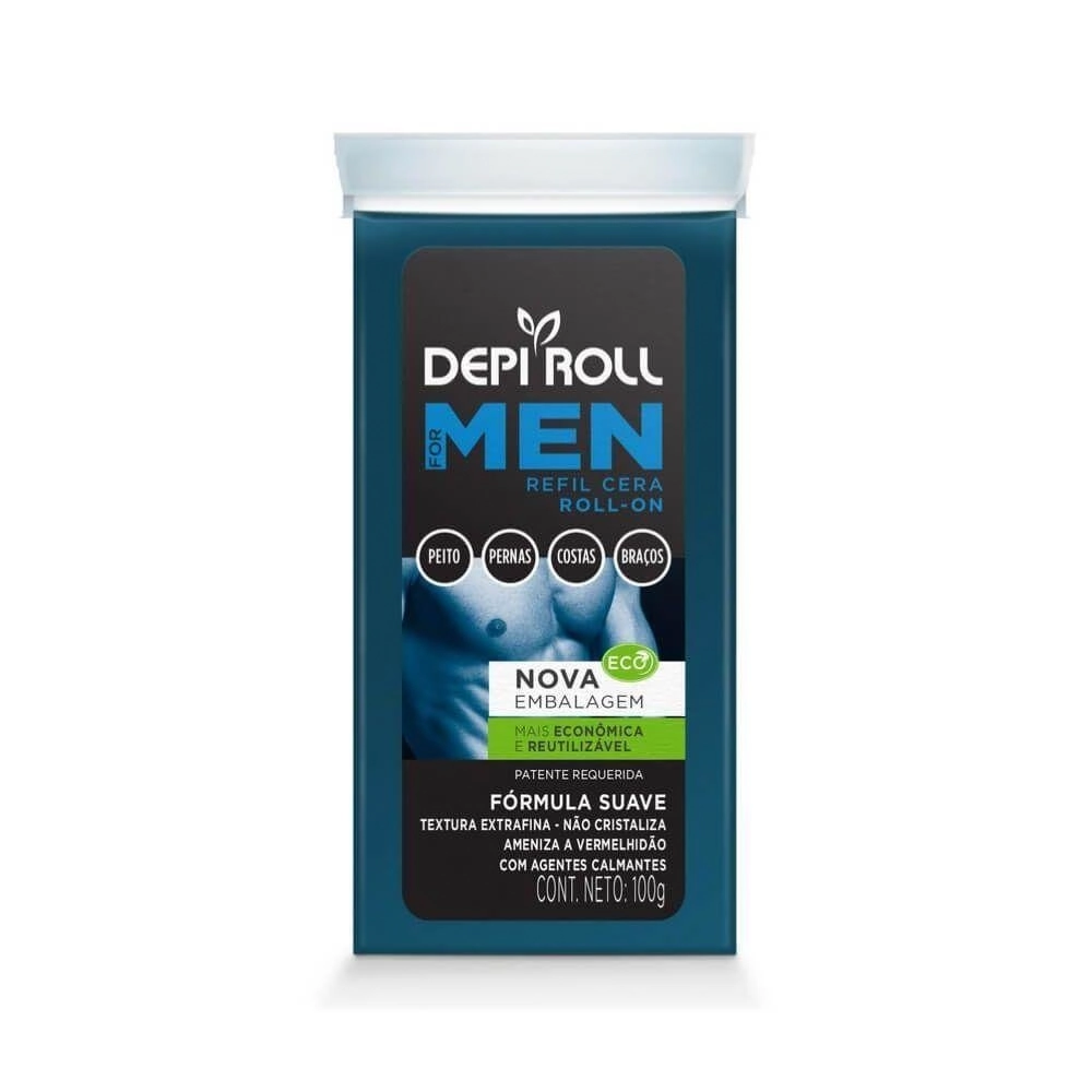 Cera Quente Depi Roll Men Refil Roll On