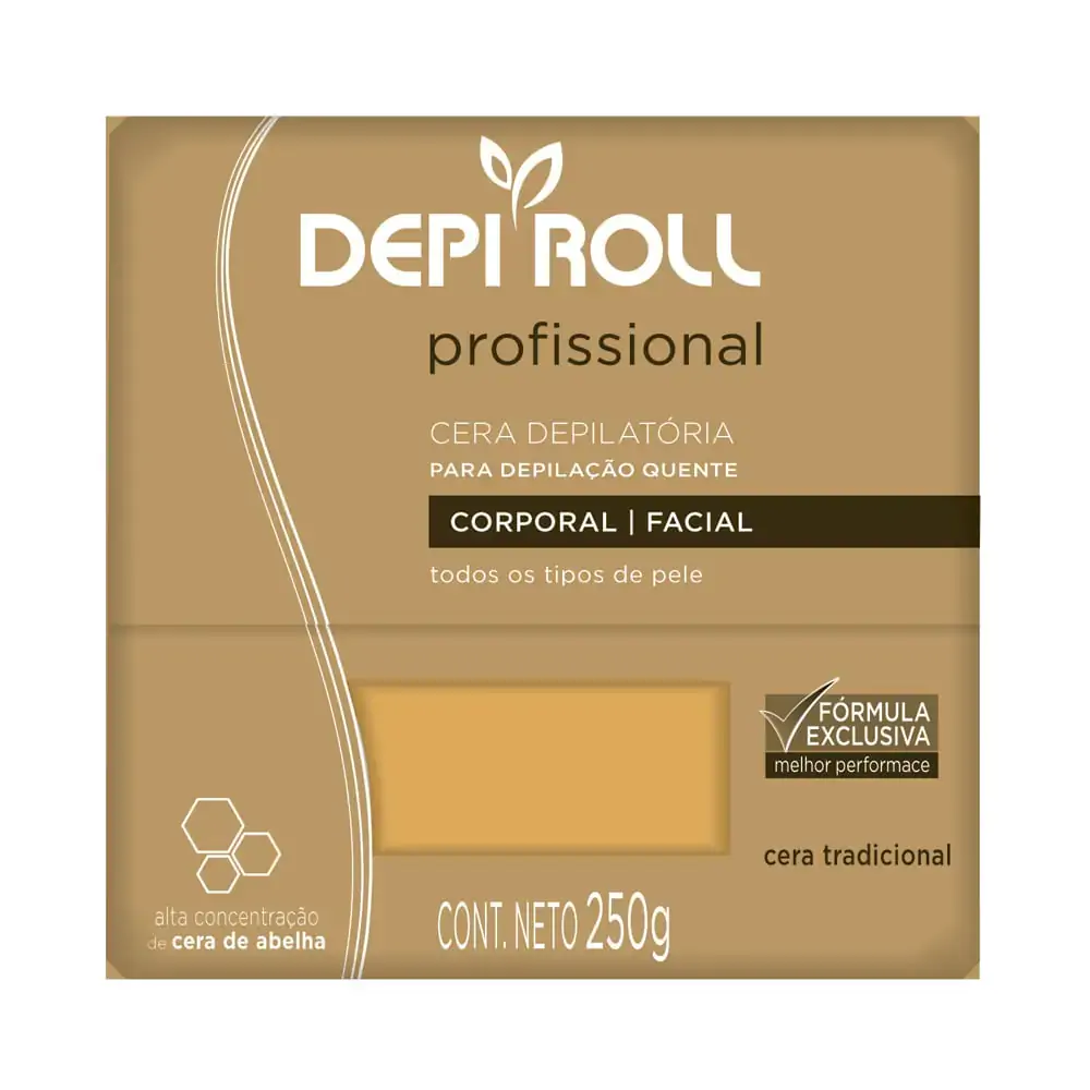 Cera Quente Depi Roll Tradicional Pote