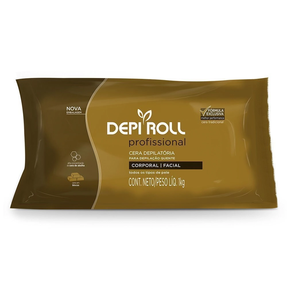 Cera Quente Depi Roll Tradicional Pote