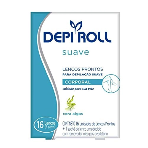 Depi Roll Lencos Prontos Corpo C/08 Algas