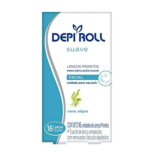 Depi Roll Lencos Prontos Facial C/08 Algas