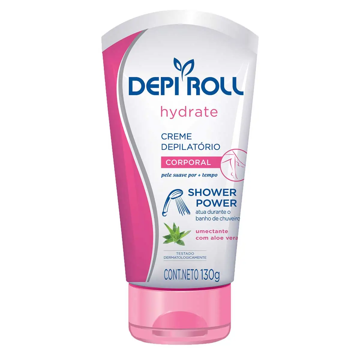 Creme Depilatório Corporal Depi Roll Hydrate Bisnaga 130g
