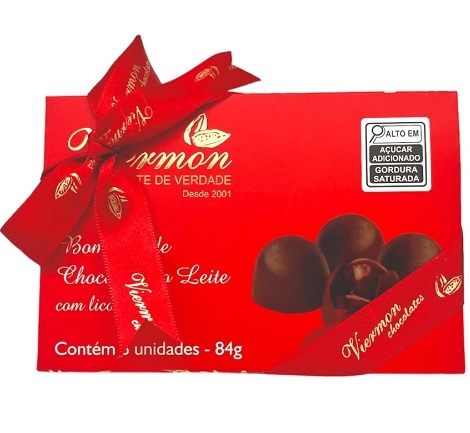 Bombons Chocolate Com Licor
