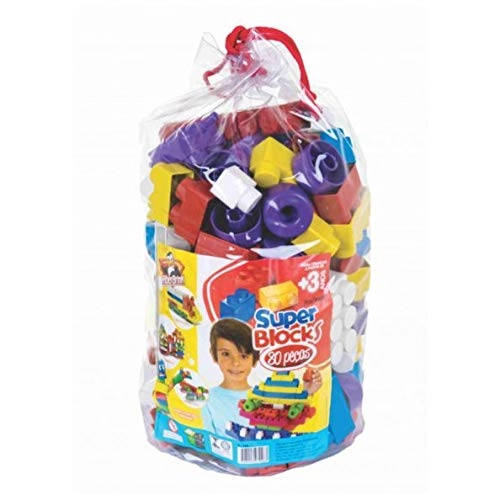 Brinquedo.barao Bloc.montar 80pcs Sacola