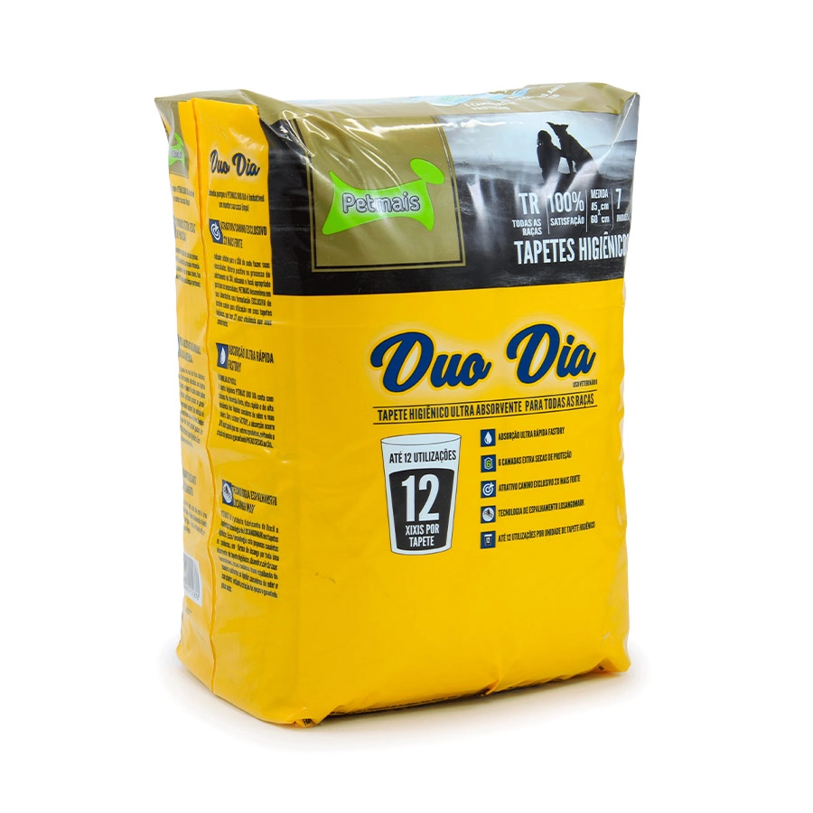 Tapete Higiênico Duo 7 Unidades Petmais