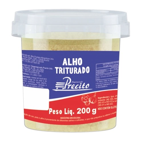 Alho Triturado Precito 200g