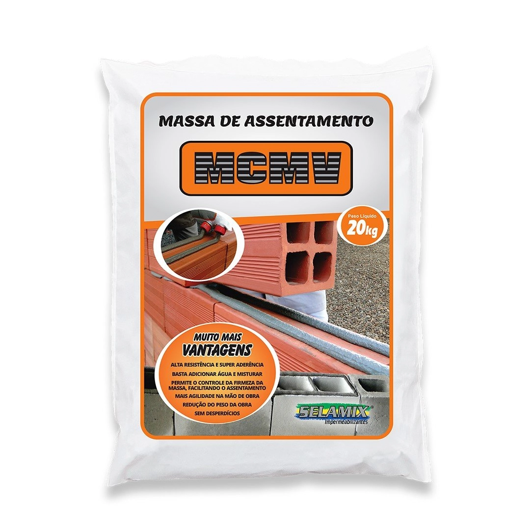 Massa Assentamento Mcmv 20kg