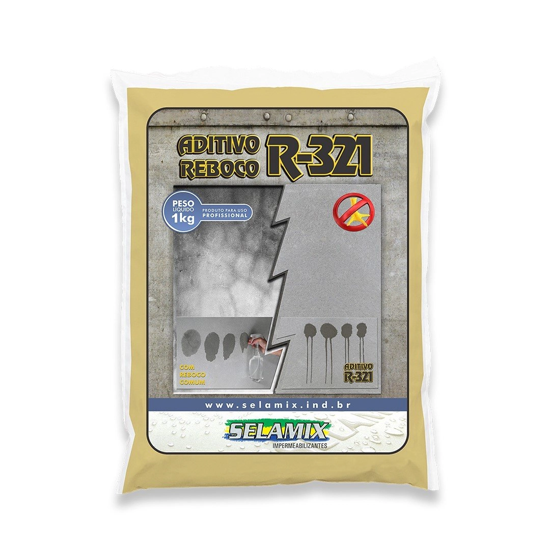 Aditivo De Reboco R-321- Plastificante 1kg