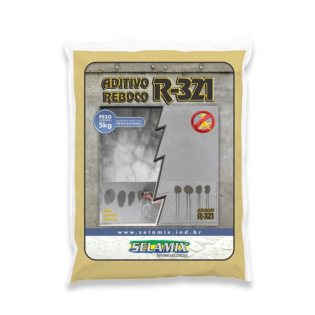 Aditivo De Reboco R-321- Plastificante 5kg