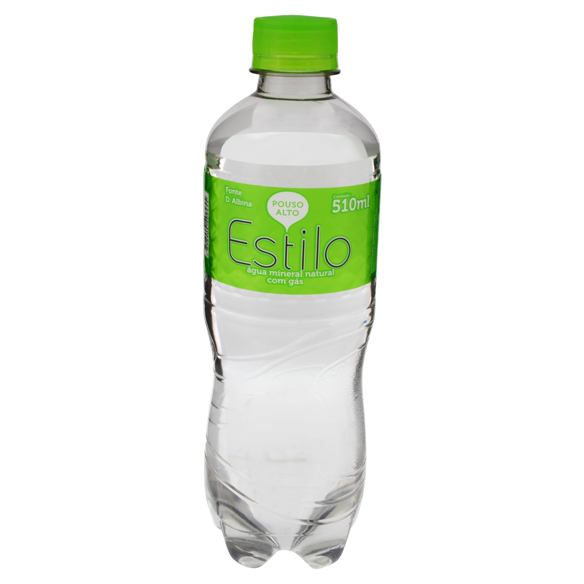 Água Mineral Natural Com Gás ESTILO Garrafa 510ml