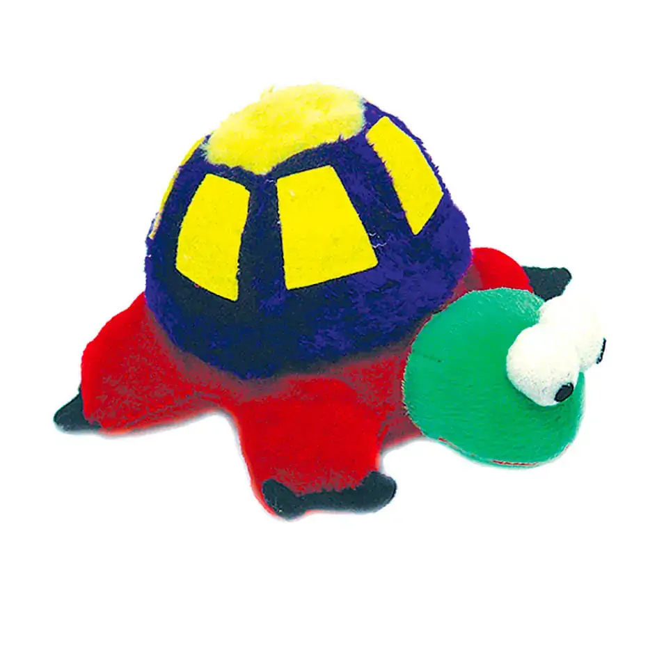 Brinquedo Chalesco Para Cães Pelúcia Tartatura Colorido