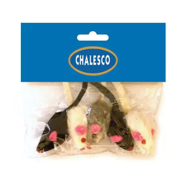 Brinquedo de Pelúcia Ratinhos Chalesco