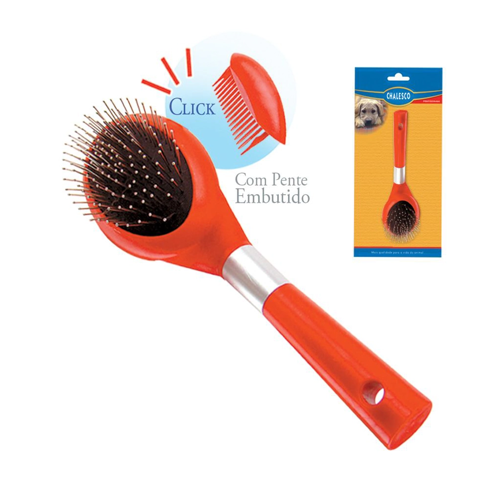 Escova Chalesco Para Cães Macia