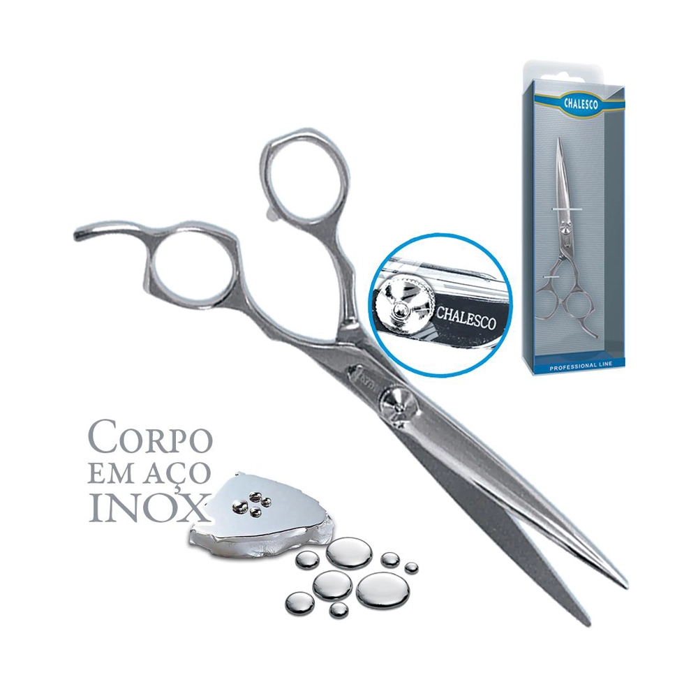 Tesoura Reta 10 P/ Cães Chalesco