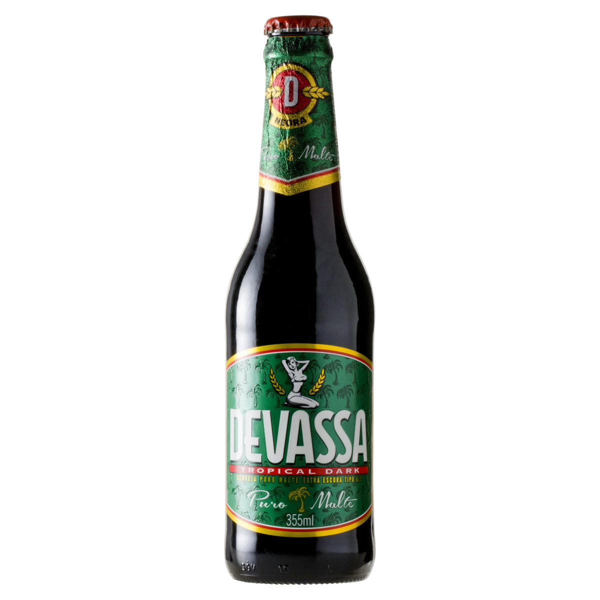 Cerveja Ale Puro Malte Negra Devassa Tropical Dark Garrafa 355ml