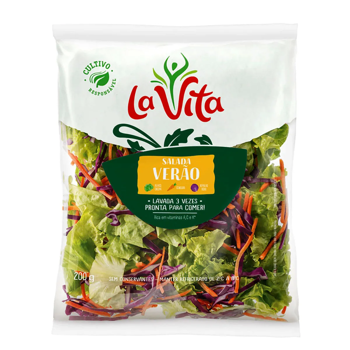 Salada Verão La Vita Higienizada 200 g