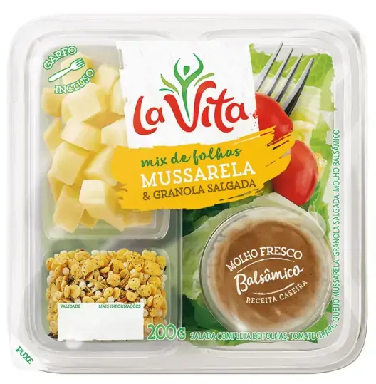 Salada La Vita Completa Mussarela 200g