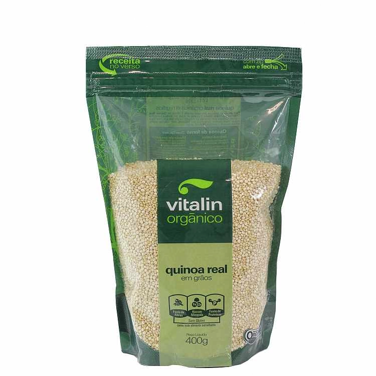 Quinua Real Em Grãos Vitalin Orgânico