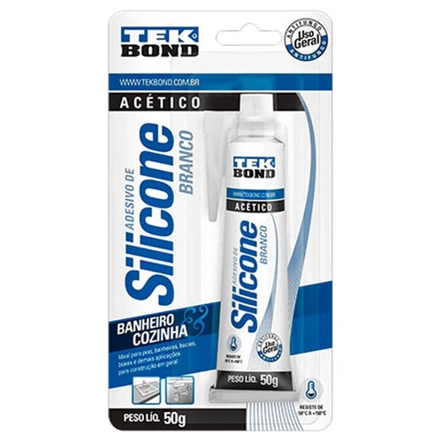 Silicone Em Bisnaga 50grs Tek Bond