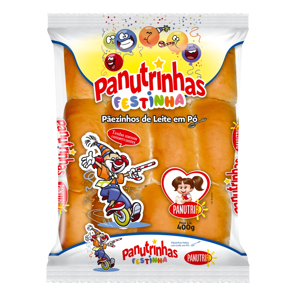 PAO PANUTRINHA 400G