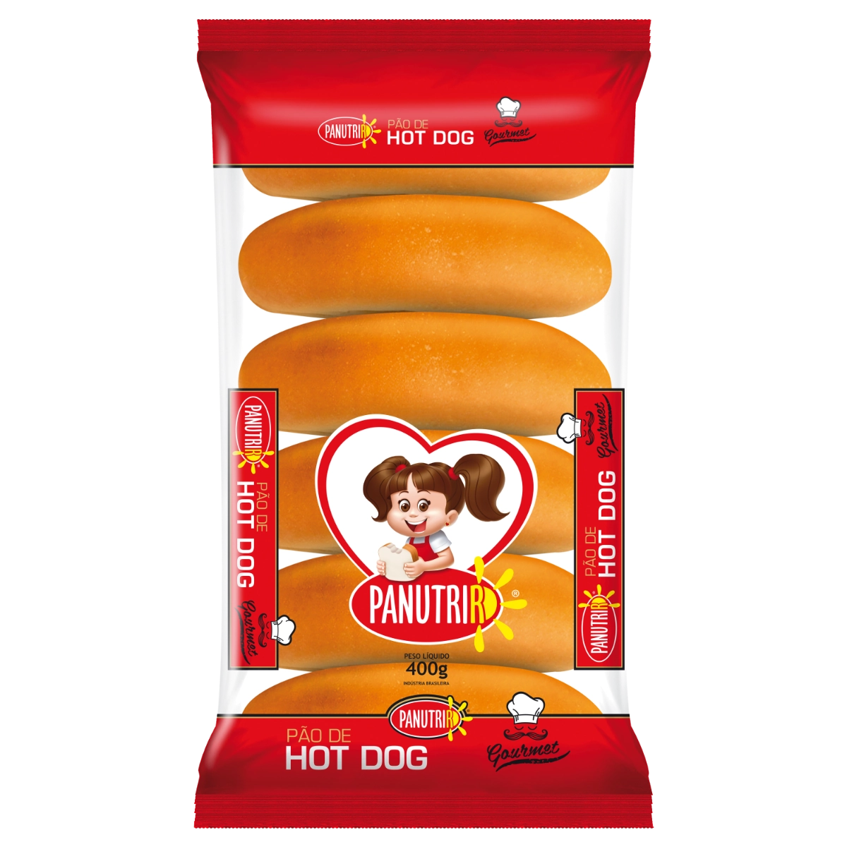 PAO HOT DOG PANUTRIR 400G