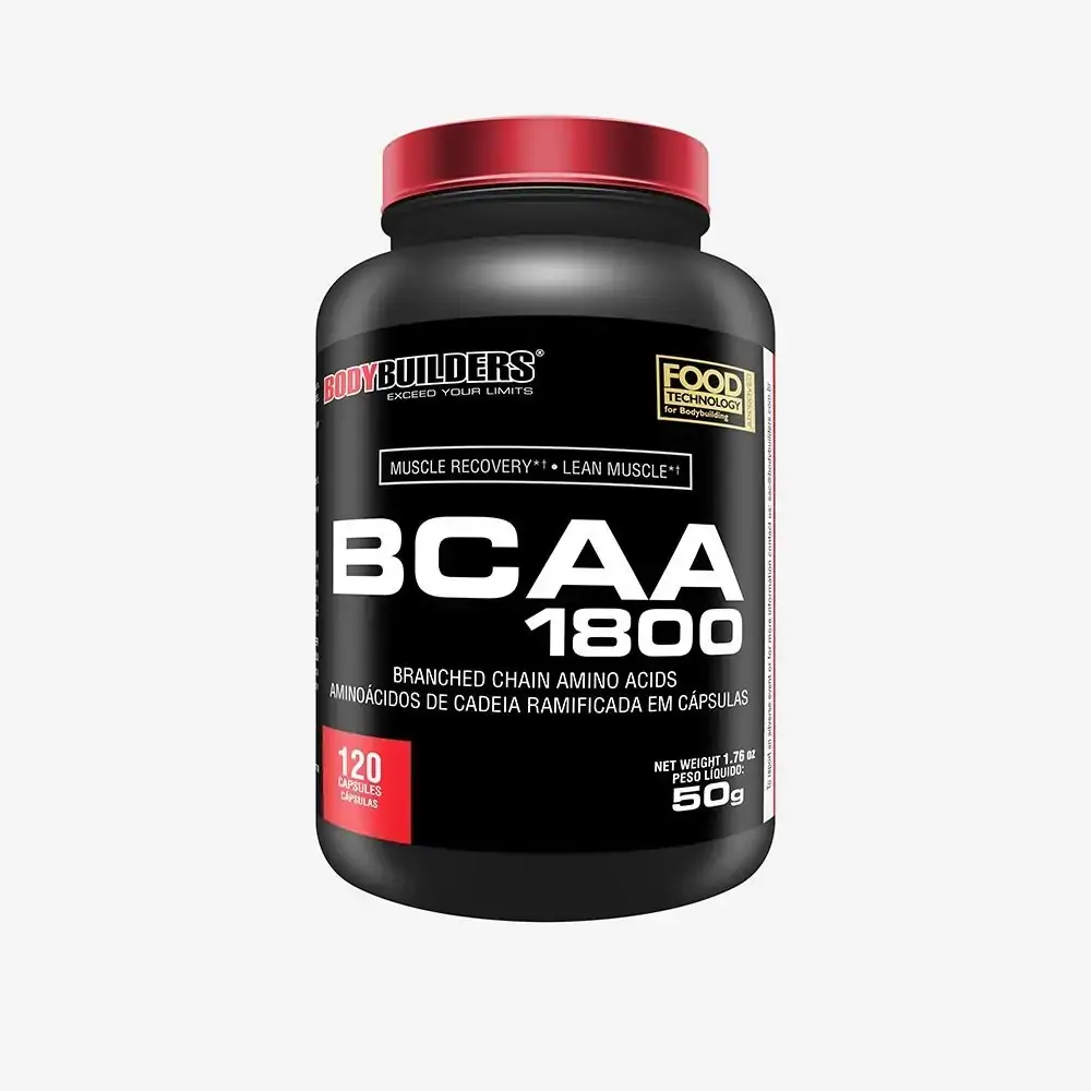 BCAA 1800 120 Cápsulas ¿ Bodybuilders