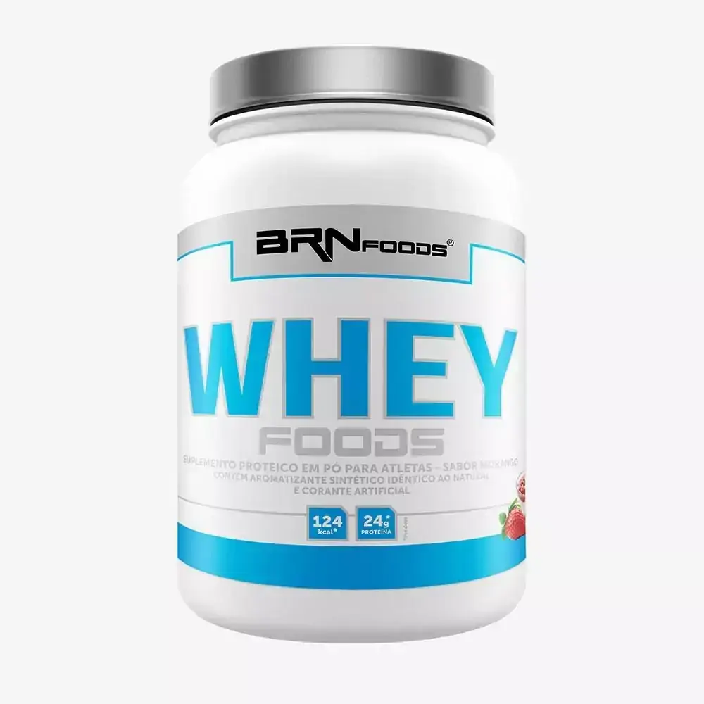 Whey Foods 900g Morango ¿ BRNFOODS