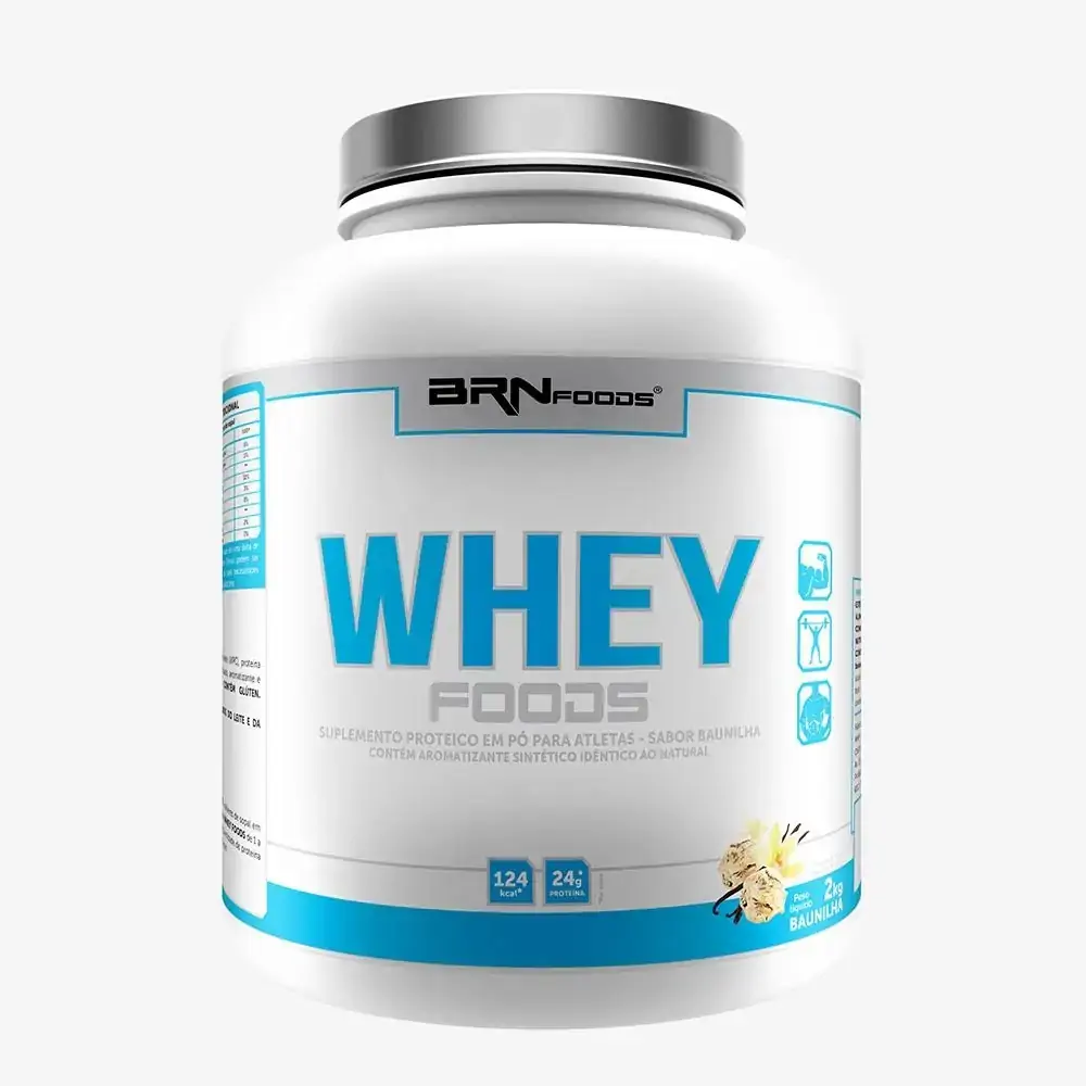 Whey Protein Foods 2kg Baunilha BRNFOODS