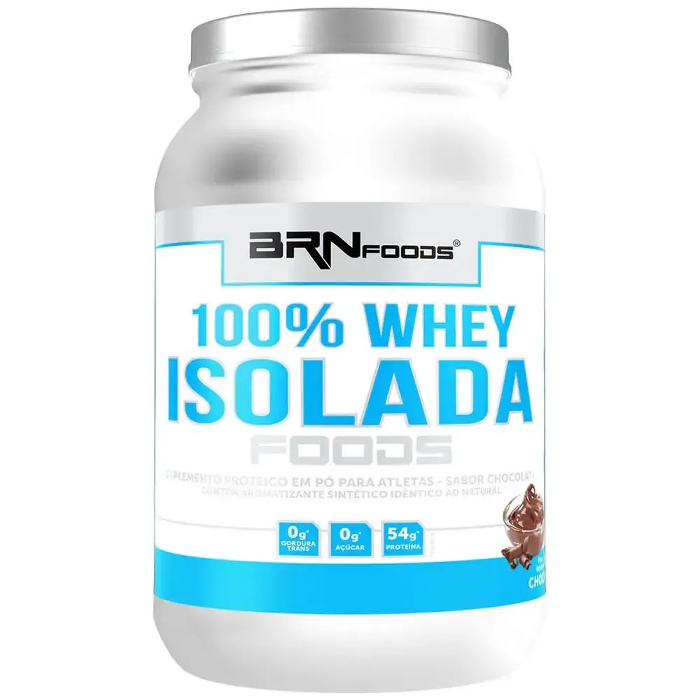 100 Whey Isolada Foods 900g Chocolate Brn Foods