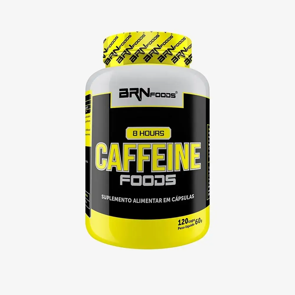 Cafeína - 8 Hours Caffeine Foods 120 Cáps ¿ BRNFOODS
