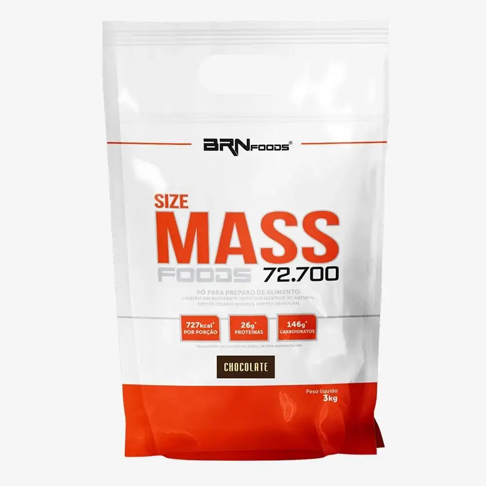 Size Mass Foods 72.700 3kg Chocolate ¿ BRNFOODS
