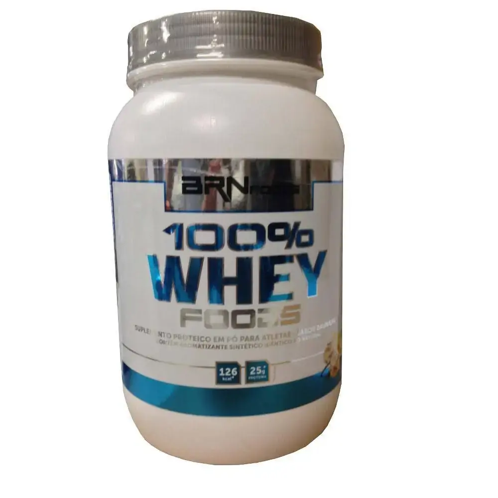 100 Whey Baunilha 900g Foods Suplementos