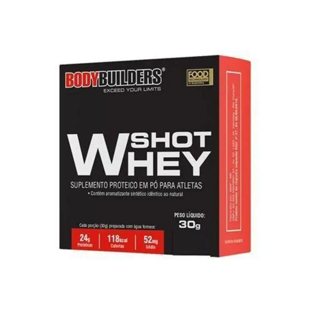 Shot Whey 30g Morango Bb