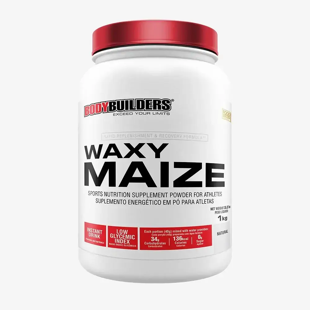 Waxy Maize 1kg Sabor Natural Bodybuilders