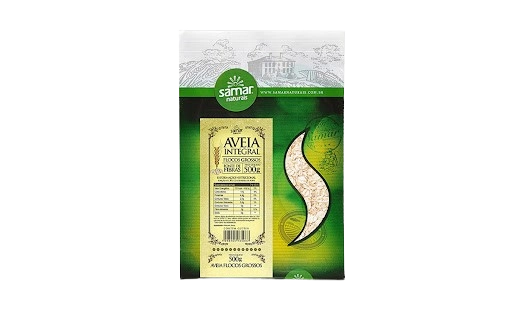 Aveia Flocos Grosso 500g Samar