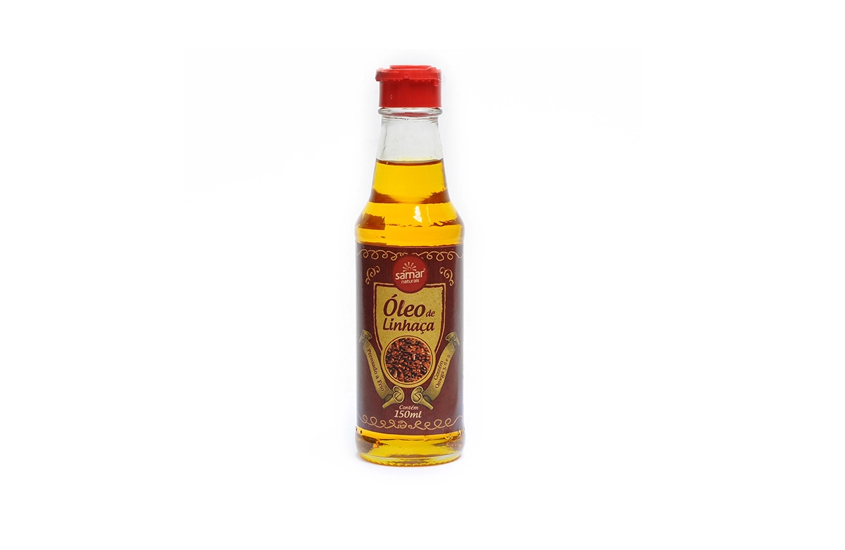 óle De Linhaça 150ml Samar Naturais