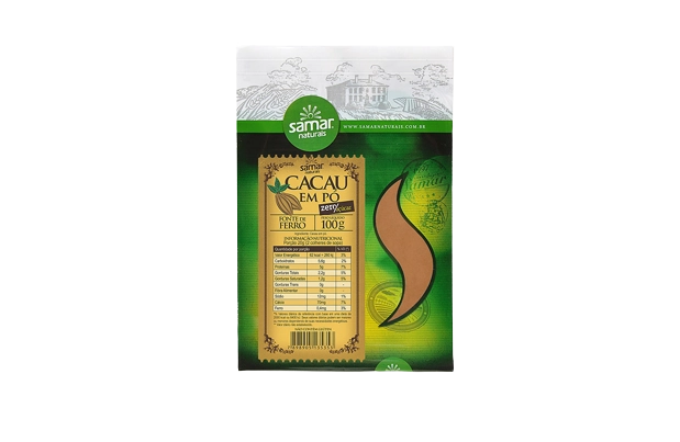 Cacau Em Po 100g Samar