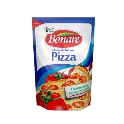 Molho De Tomate Uso Profissional Pizza Bonare Sachê 2kg