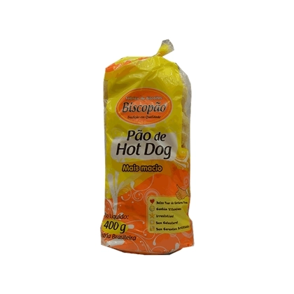 Pão Para Hot Dog Biscopão