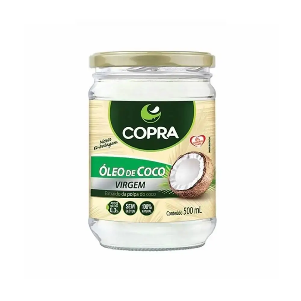 Óleo de Coco Virgem 500ml - Copra