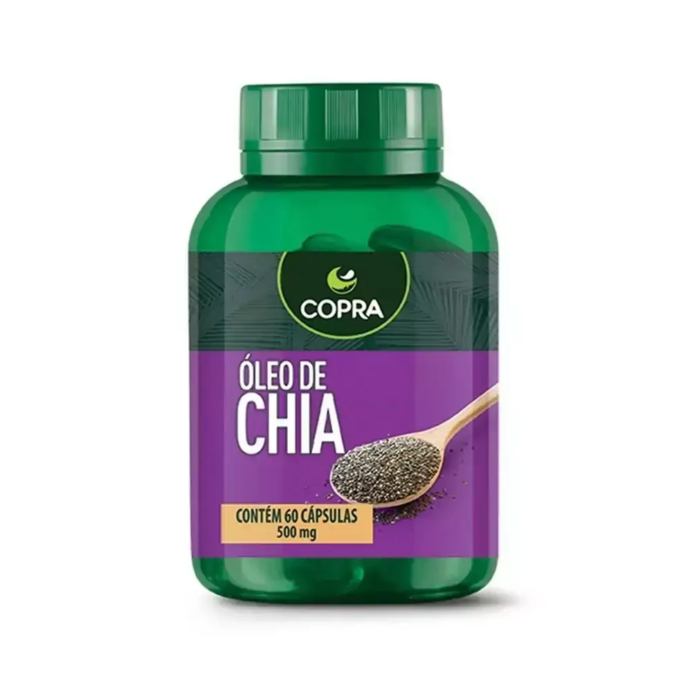Óleo de Chia Copra 60 Cápsulas