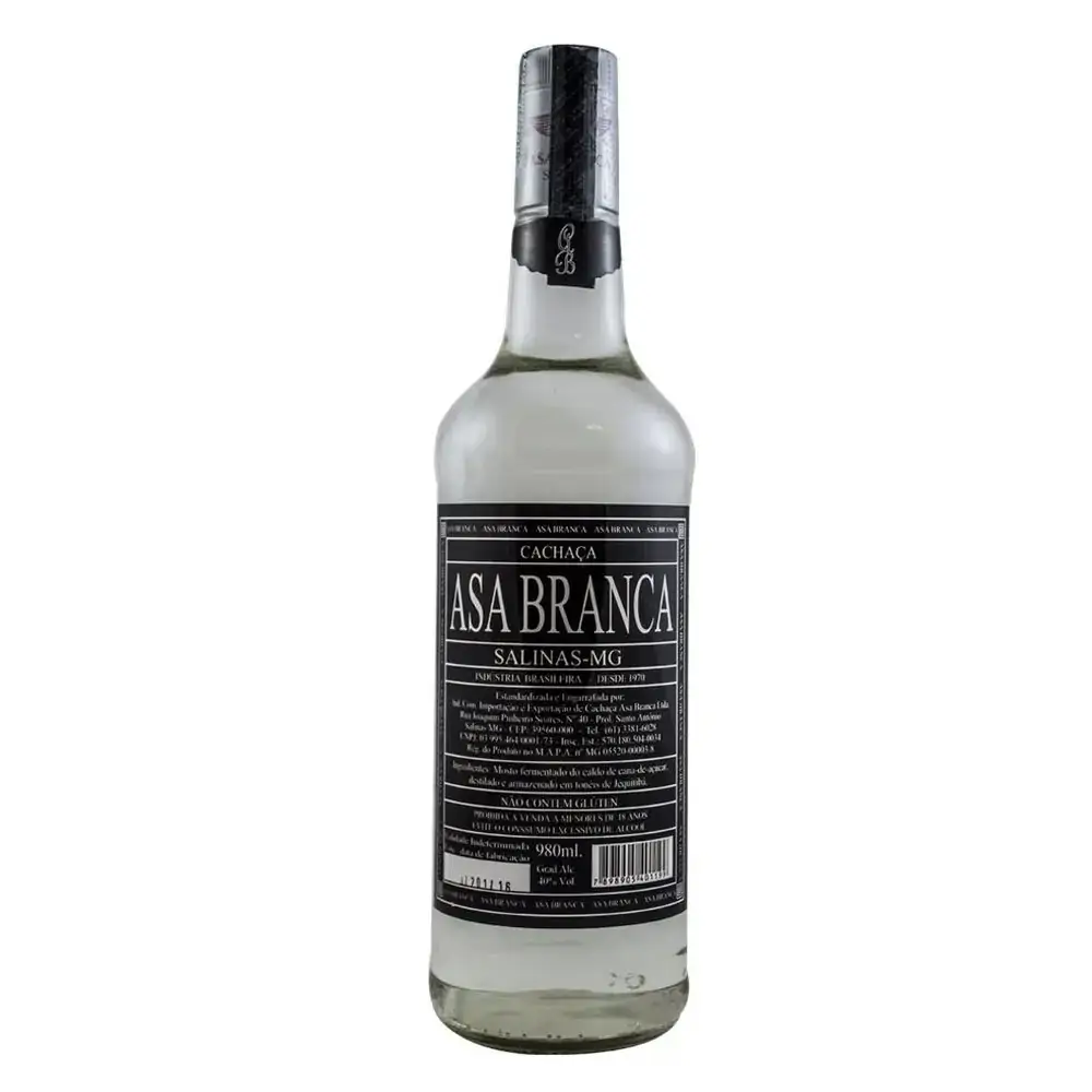 Cachaca Asa Branca 980ml