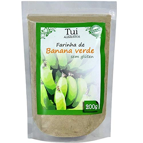 Farinha Biomassa Banana Verde Sem Glúten Tui Alimentos 200g