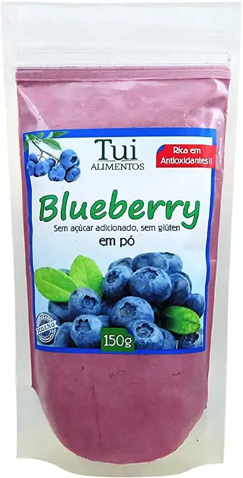 Tui Blueberry Em Po 150g